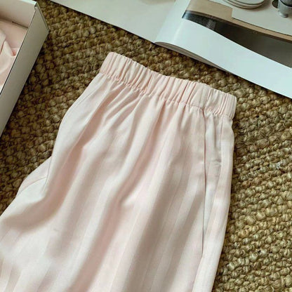 #25120 - 100% Tencel Modal Short Sleeve Set (Pink)